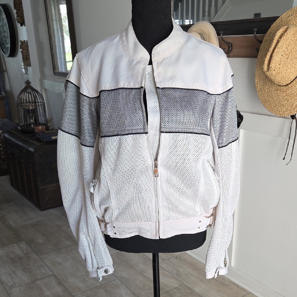 Women's Power Trip Lightweight Summer Motorcycle Jacket Sz M